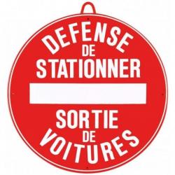 Panneau de signalisation Januel Défense de station ...