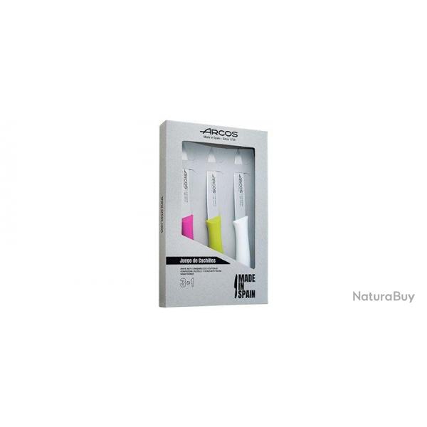 ARCOS - A832200 - SET NOVA - 3 COUTEAUX