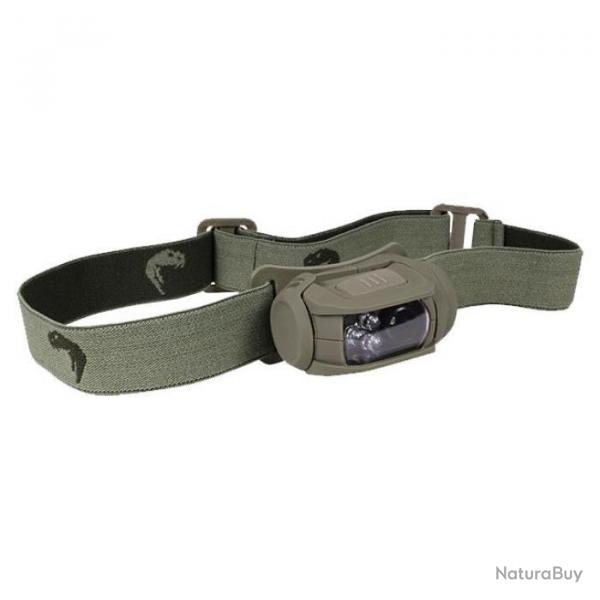Lampe frontale Special Ops Viper Noir Mat - Vert mat