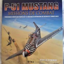 Livre LR307903b  P-51 Mustang missions de combat
