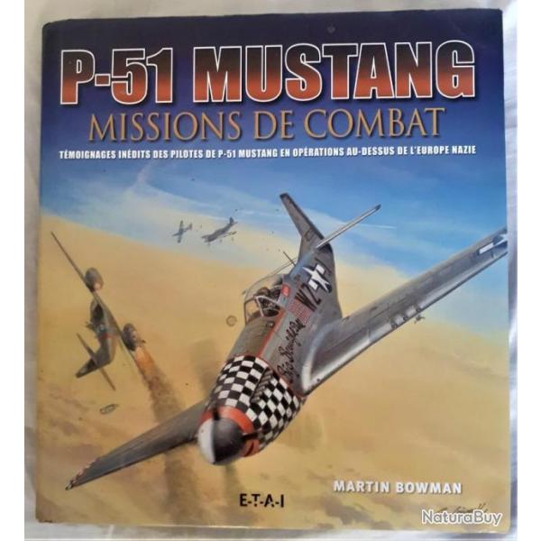 Livre LR307903b  P-51 Mustang missions de combat