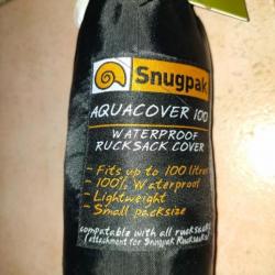 Couvre sac à dos pluie 100 litres / Snugpak / neuf couleur sable / ripstop/ snugpak aquacover 100