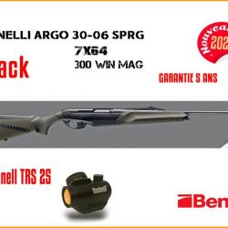 Pack CARABINE BENELLI ARGO E CONFORTECH VERTE + BUSHNELL TRS 25 30.06