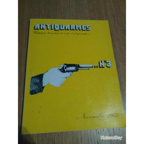 CatalogueAntiquaires n3 novembre 1975