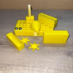 Kit de rechargement jaune pour cartouches papier calibre 44 poudre noire pour les armes à percussion