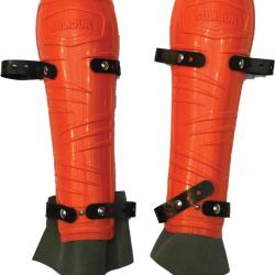Protège tibia pro coloris orange
