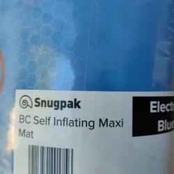Matelas tapis de sol thermo ops SNUGPAK autogonflant Bleu / maxi / neuf snugpak