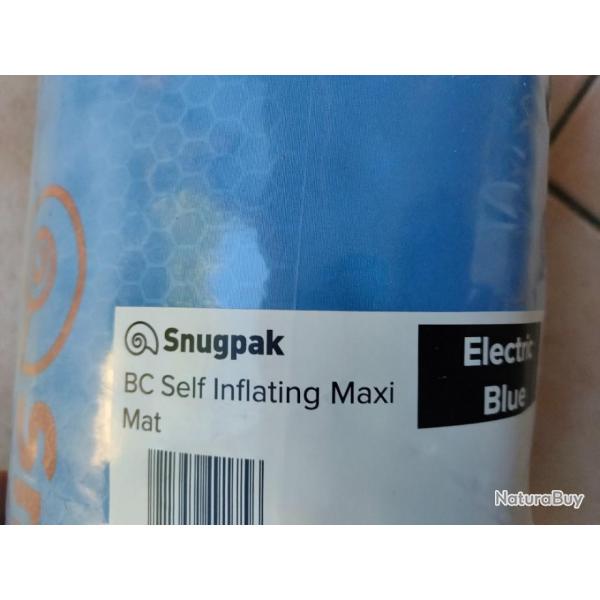 Matelas tapis de sol thermo ops SNUGPAK autogonflant Bleu / maxi / neuf snugpak