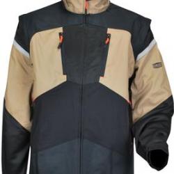 Veste de travail Handy XXL Beige/noir