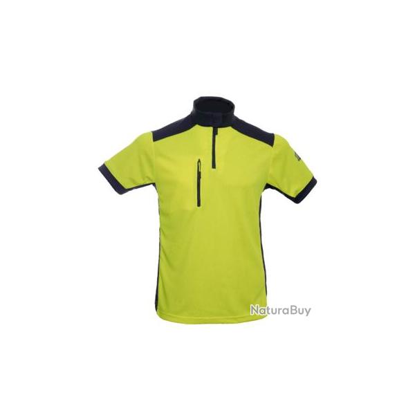 Tee Shirt Coolmax manches courtes M Jaune