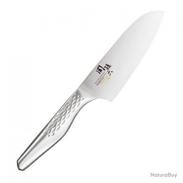 Couteau santoku "Shoso" , Long. lame 14,5 cm [Kai]