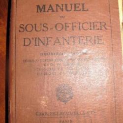 Livre MANUEL du Sous-officier 2ème partie 1946 Charles Lavauzelle & Cie