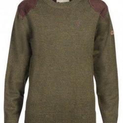 Pull de chasse enfant broderie Percussion