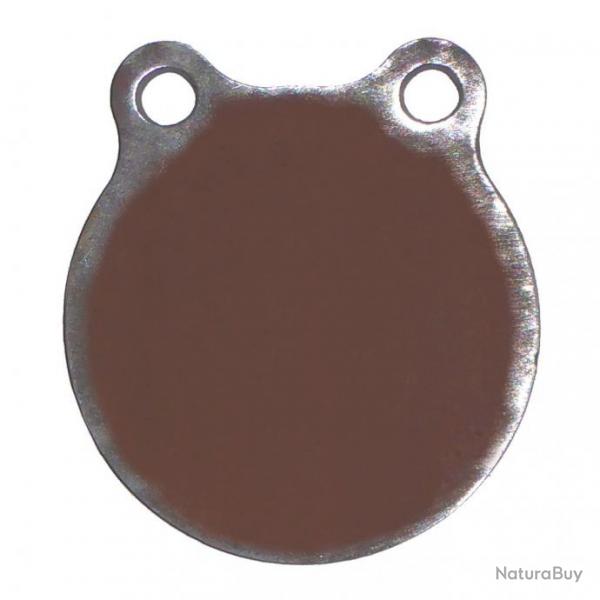 Gong mtallique en Hardox 550 - dia. 10 cm, p. 10 mm,  oreilles