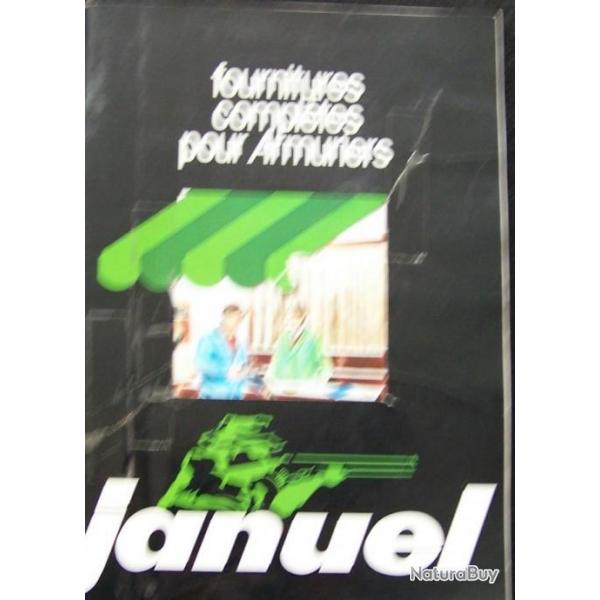CATALOGUE N 5 DE FOURNITURE POUR ARMURIERS  " J.JANUEL " A SAINT-ETIENNE ANNEES 1986 ET 1988