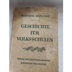 Livre d'histoire en allemand