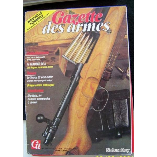 " LA GAZETTE DES ARMES " N 146 DE OCTOBRE 1985 - TRES BON ETAT.
