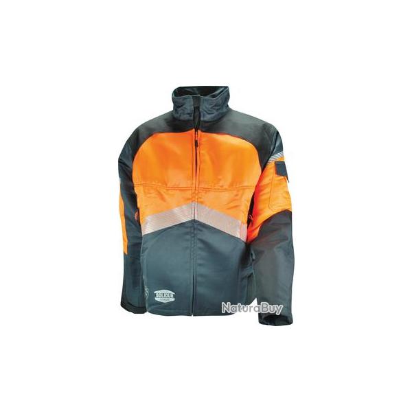 Veste bcheron authentic classe 1 L Orange