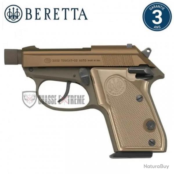 Pistolet BERETTA 3032 Tomcat Fde Cal 7,65mm