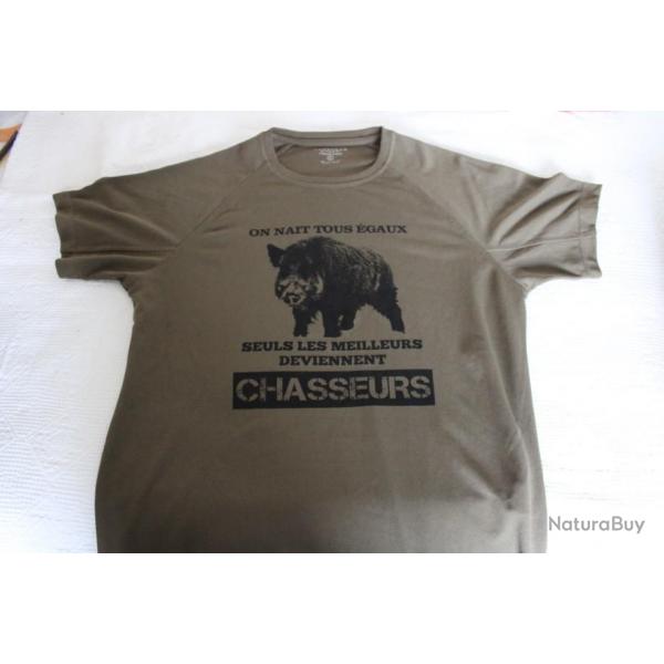 T-shirt chasse sanglier