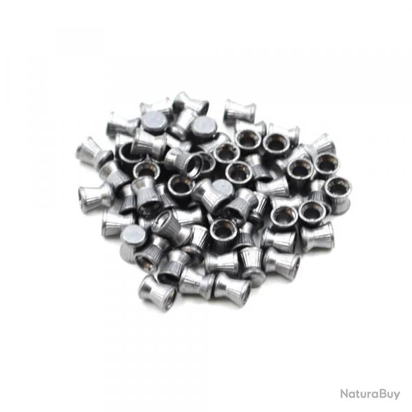 Boite de 500 Plombs diabolo pour arme air comprim cal 4,5mm 0,5g