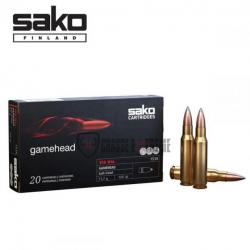 20 Munitions SAKO Gamehead cal 308 Win 180 Gr