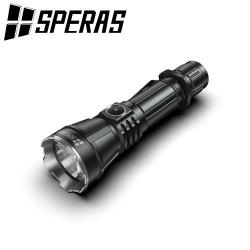 Lampe Torche Speras T2 ? 2100 Lumens tactique et rechargeable - VALEUR NEUF 99.9