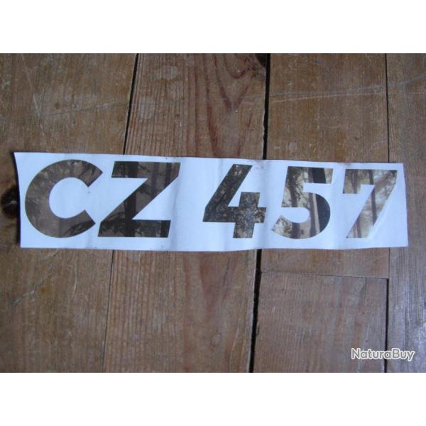 Autocollant CZ 457 (a229)