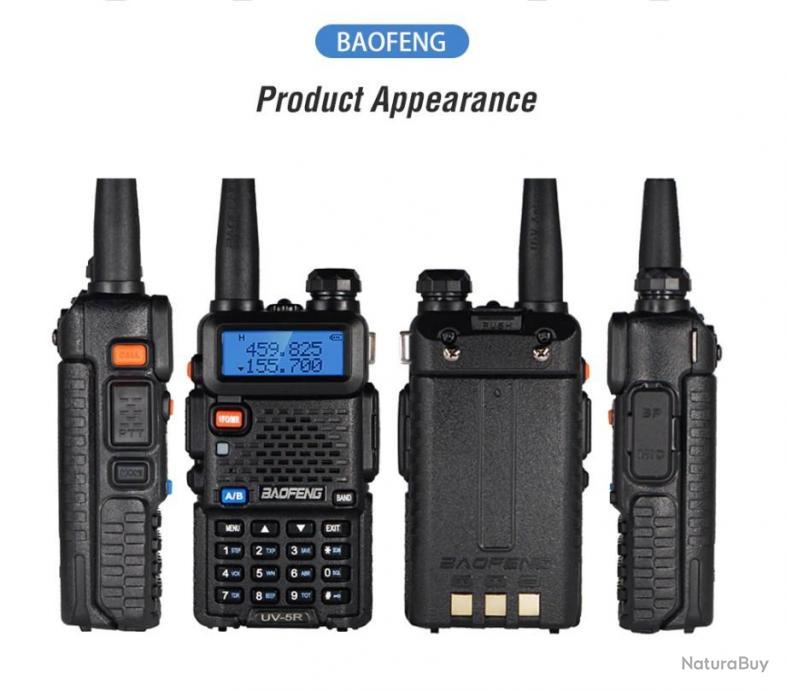 Radio BAOFENG UV5R 5W - Talkies walkies (8369902)