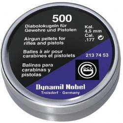 BTE 500 PLOMB À JUPE GECO DIABOLO CAL. 4,50 MM 0,45G