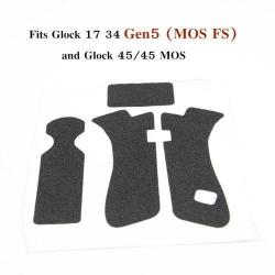 Bande de poignée antidérapante en caoutchouc pour Glock Gen 5