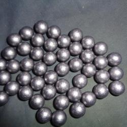 100 Balles ronde Calibre 44 (0.445 inch) roulées graphitées
