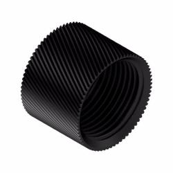 Bague prot&egrave;ge filetage M18x1 &agrave; droite - Diam&egrave;tre 21 mm - Longueur 16 mm - Molet&eacute;e