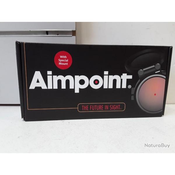6869 POINT ROUGE TUBULAIRE AIMPOINT COMPC3   2MOA + COLLIER EMBASE BAR/ARGO NEUF