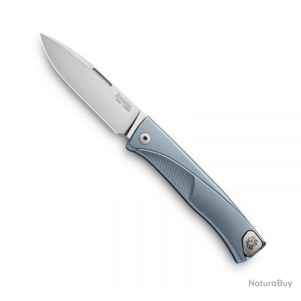 Couteau "Thrill" titanium , Couleur bleu [Lionsteel]