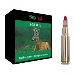 Munitions SAX calibre .257 Weath. Mag. KJG-SR 6,0g boite de 20 munitions