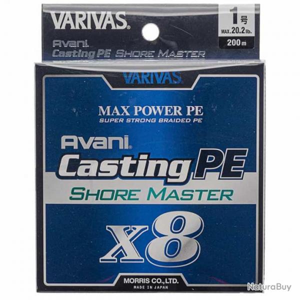 Varivas Avani Casting PE Shore Master X8 20,2lb