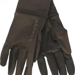 Gants Power Stretch (Couleur: Shadow Brown, Taille: L)