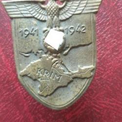 insigne  plaque campagne  KRIM  .1941 - 1942  allemagne