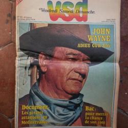 VSD Spécial mort de John Wayne