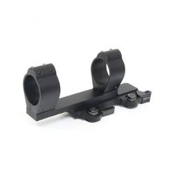 Montage monopoint QD 25,4mm Picatinny noir