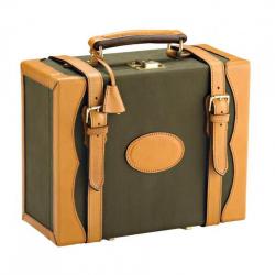 Valise 200 cartouches cuir/toile ALEXANDRE MAREUIL