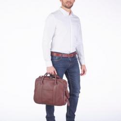 Sac "Square" Business col taurillon ALEXANDRE MAREUIL