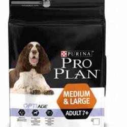 PROPLAN DOG ADULT MEDIUM/LARGE BREAD 7+ POULET 14KGS
