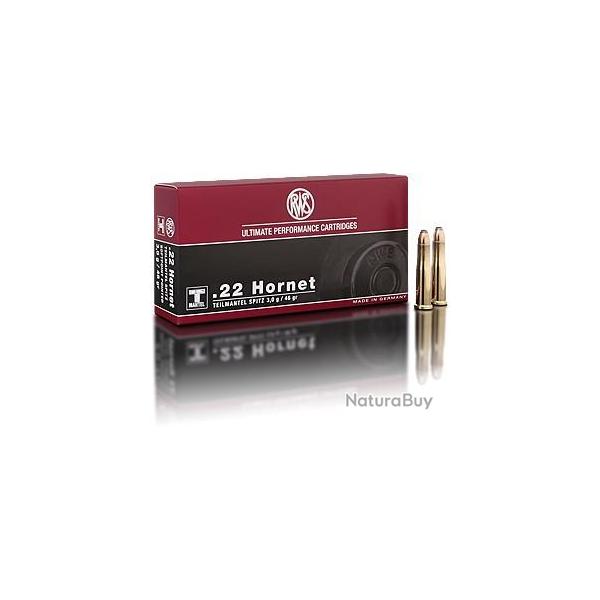 Balle Rws Teilmantel Calibre 22 Hornet