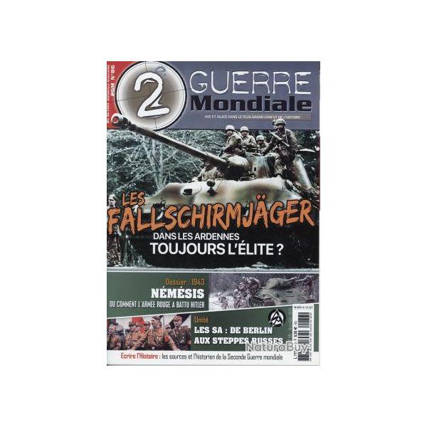 Les Fallschirmjger dans les Ardennes, toujours l?lite ?, magazine 2e Guerre mondiale n 86