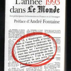 l'année 1993 dans LE monde de brigitte camus lazaro folio actuel