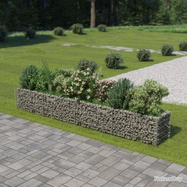 Lit surlev  gabion Acier galvanis 360x50x50 cm