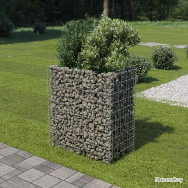 Lit surlev  gabion Acier galvanis 90x50x100 cm 143568