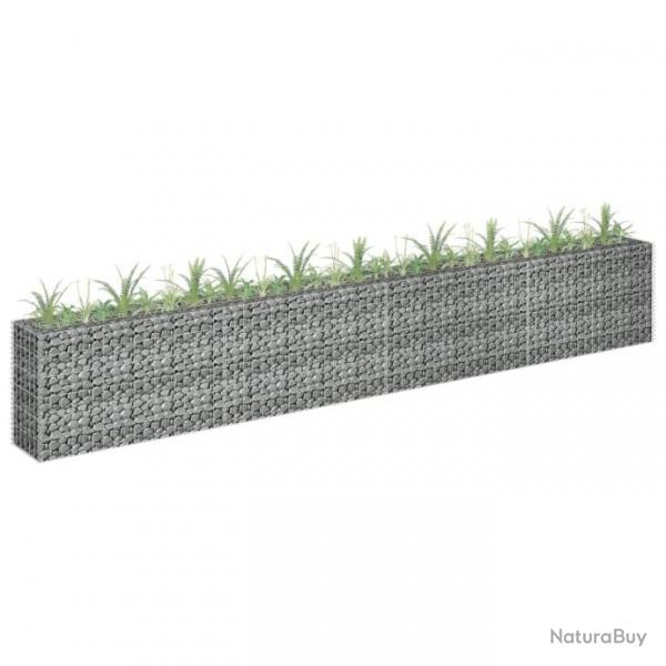 Lit surlev  gabion Acier galvanis 360x30x60 cm